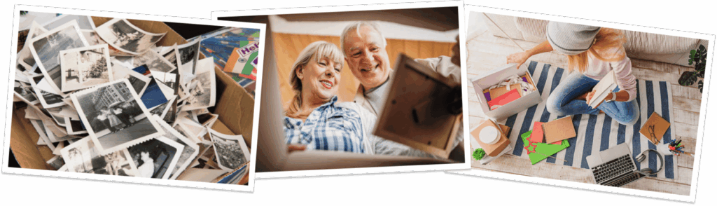 Letting go of sentimental items